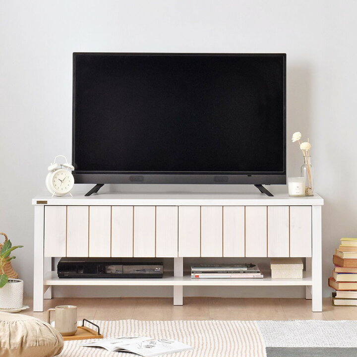 楽天市場】ナチュラルテイストな天然木調のテレビ台 （ローボード118cm 