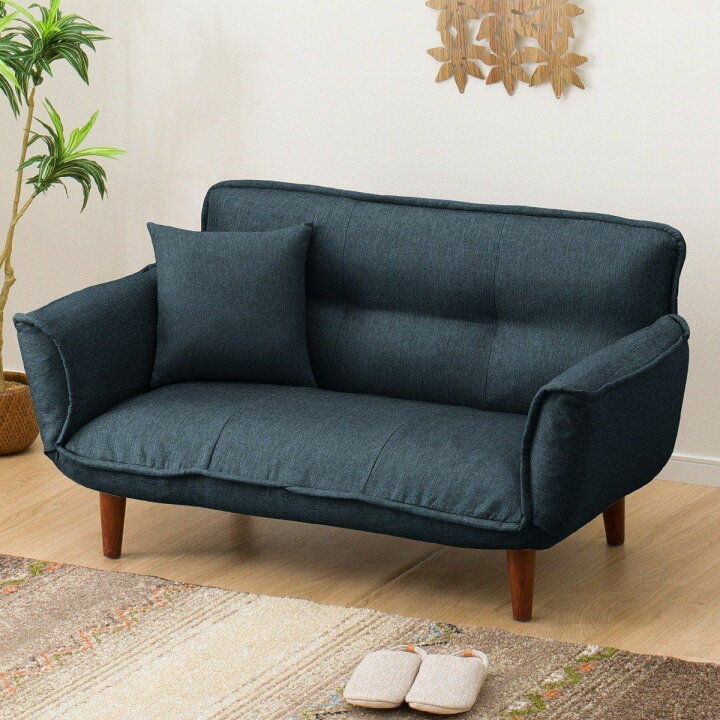 楽天市場】2人掛け カジュアルカウチソファ ニトリ メーカー直送・送料  