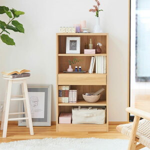 引出し付きオープンラック 幅56cm(SO1) ニトリ メーカー直送・送料無料