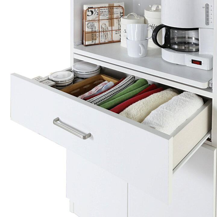 楽天市場】家電収納キャビネット （幅58cm MDL WH） ニトリ メーカー 
