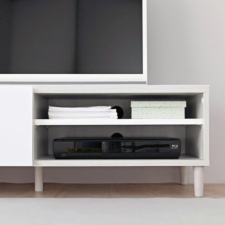 楽天市場】フラットなフォルムのテレビ台 （ローボード幅118cm 