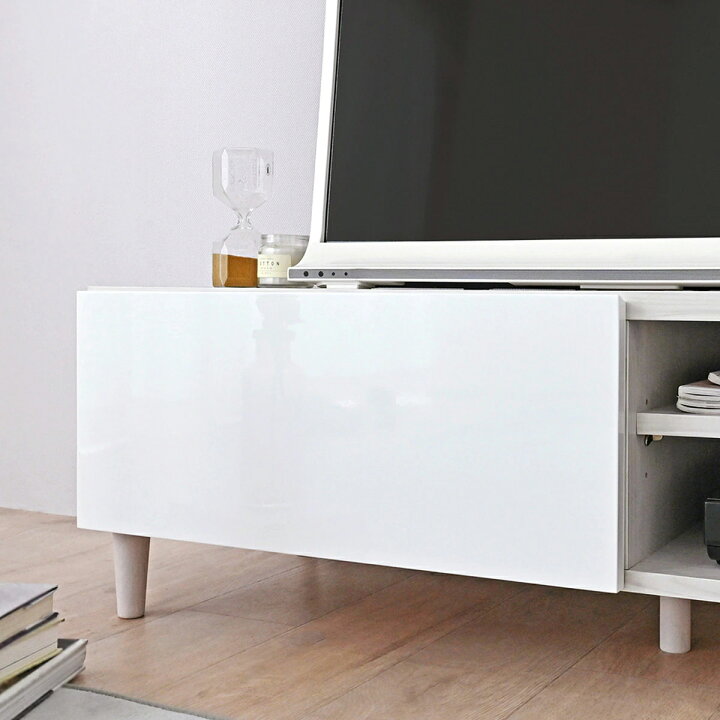 楽天市場】フラットなフォルムのテレビ台 （ローボード幅118cm 