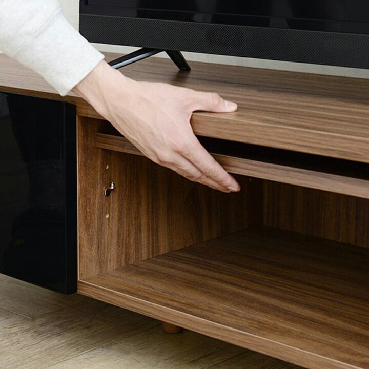 楽天市場】フラットなフォルムのテレビ台 （ローボード幅118cm 