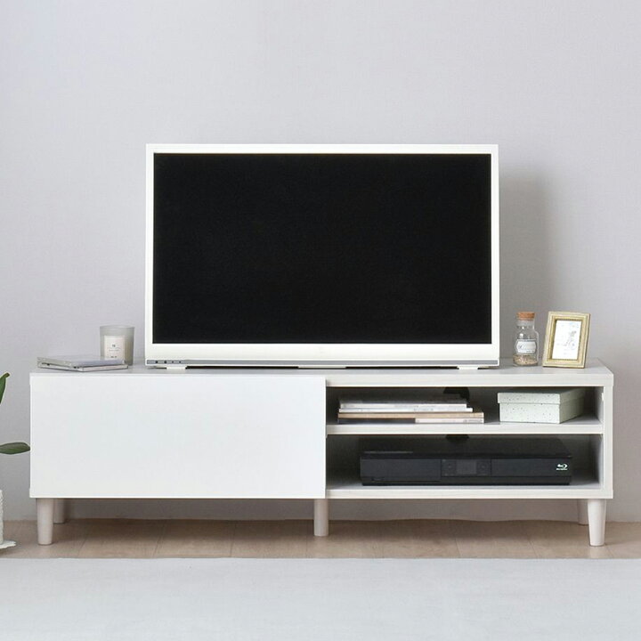楽天市場】フラットなフォルムのテレビ台 （ローボード幅118cm 