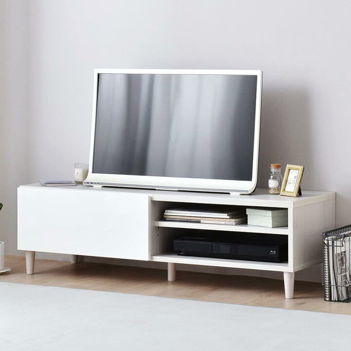 楽天市場】フラットなフォルムのテレビ台 （ローボード幅118cm 