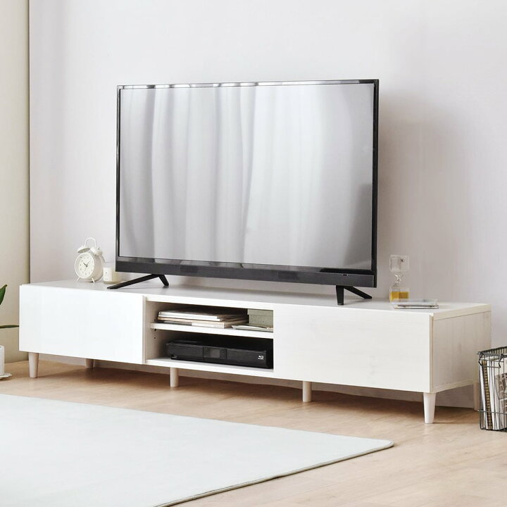 楽天市場】フラットなフォルムのテレビ台 （ローボード幅176cm 