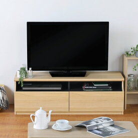 シンプルなローテレビボード（幅118cm TL3）