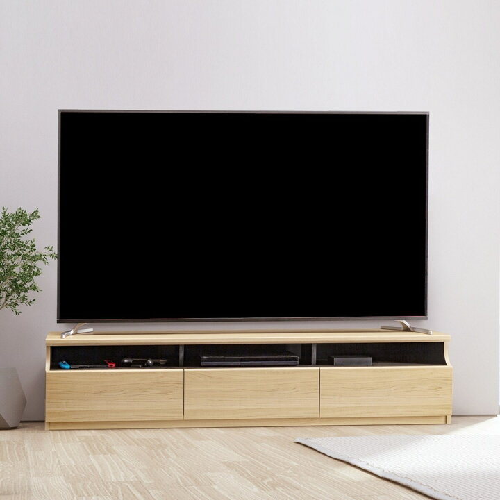 楽天市場】シンプルなローテレビボード（幅177cm TL3） ニトリ 