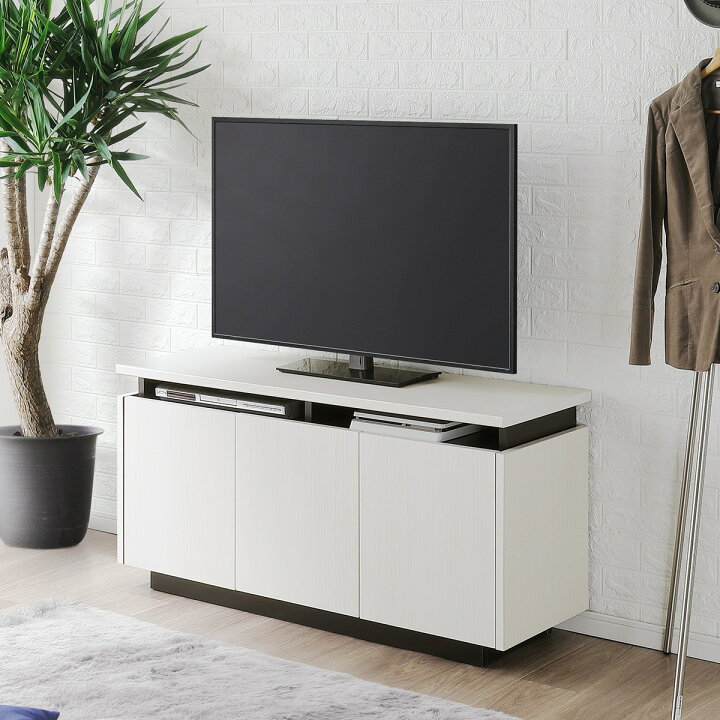 楽天市場】シンプルデザインのミドルテレビボード（幅122cm 木目 