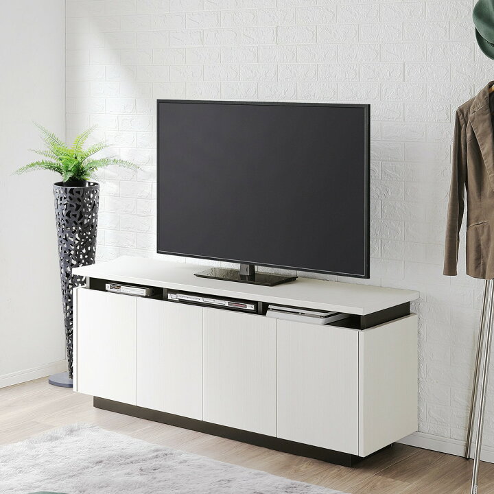 楽天市場】シンプルデザインのミドルテレビボード（幅152cm 木目 
