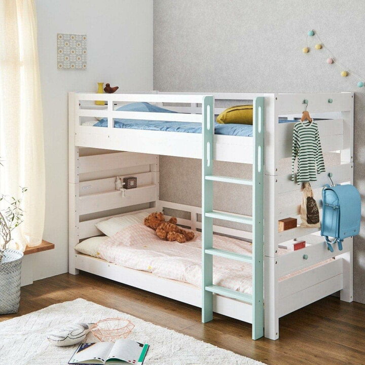 ほぼ新品】2段ベッド ウッド ニトリ