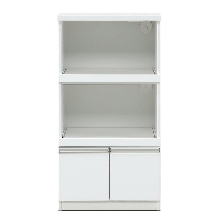 楽天市場】家電たっぷりレンジボード (扉タイプ 幅57.5cm WH) ニトリ 