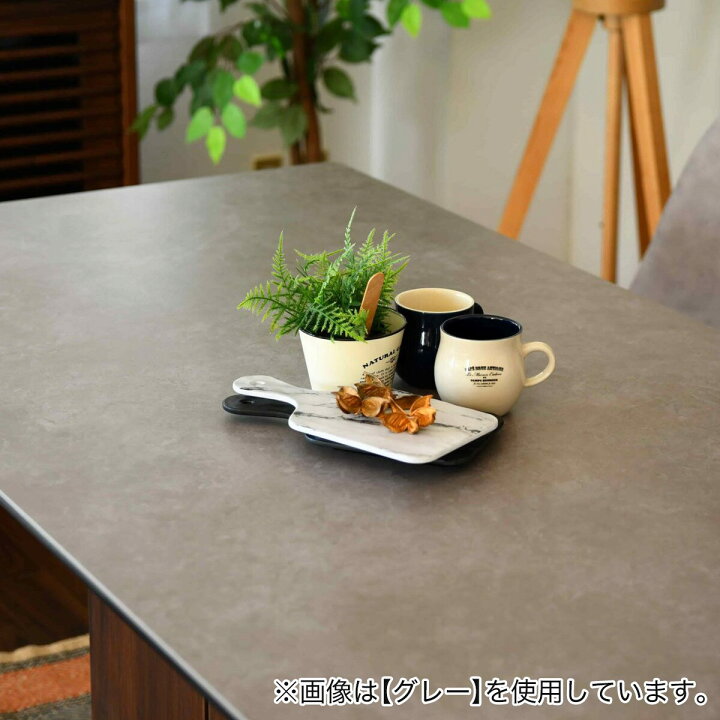 楽天市場】セラミック天板テーブル 収納付き (幅140cm) ニトリ 【配送 