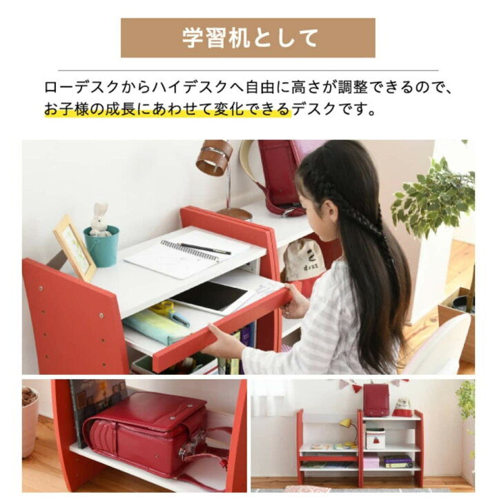 楽天市場】縦置きも横置きも自由自在に設置できる4WAYパソコンデスク 