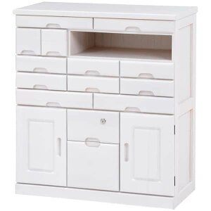 天然木リビングボード 幅70cm ニトリ メーカー直送・送料無料