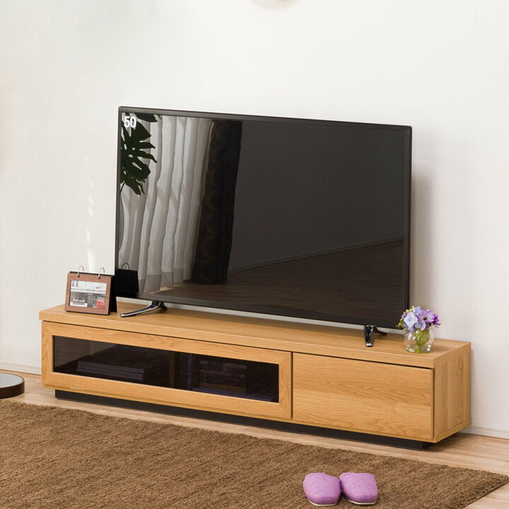 楽天市場】[幅150cm] 奥行30cmスリムテレビボード 幅150 【玄関先迄 