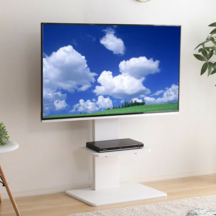 楽天市場】【棚付き】お部屋広々 壁寄せテレビスタンドWAT （ロー 