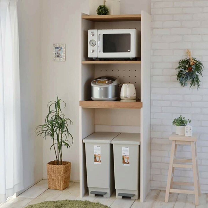 JM15145)大型キッチンラック ニトリ ホワイト W120.0cm X D43.0cm X 
