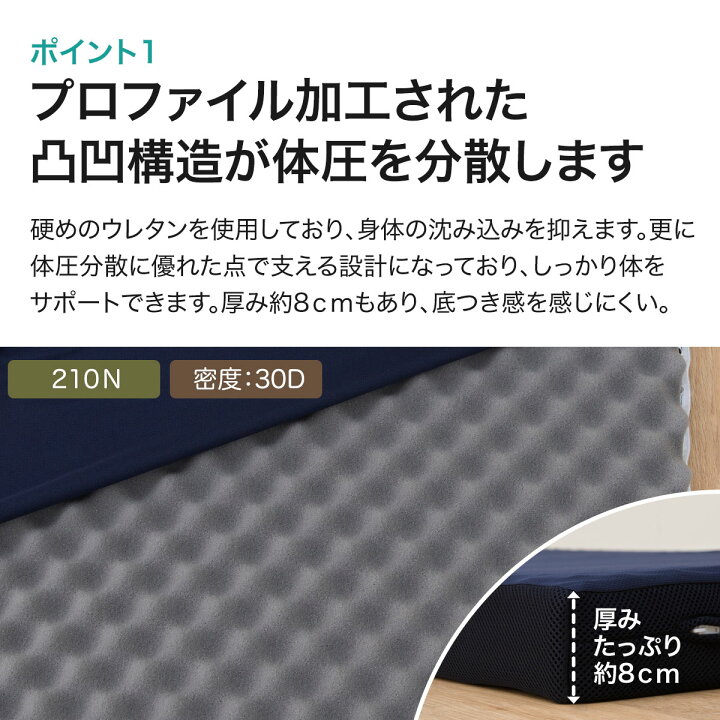 楽天市場】敷布団 抗菌防臭機能付き 高反発敷布団 硬め ニトリ 