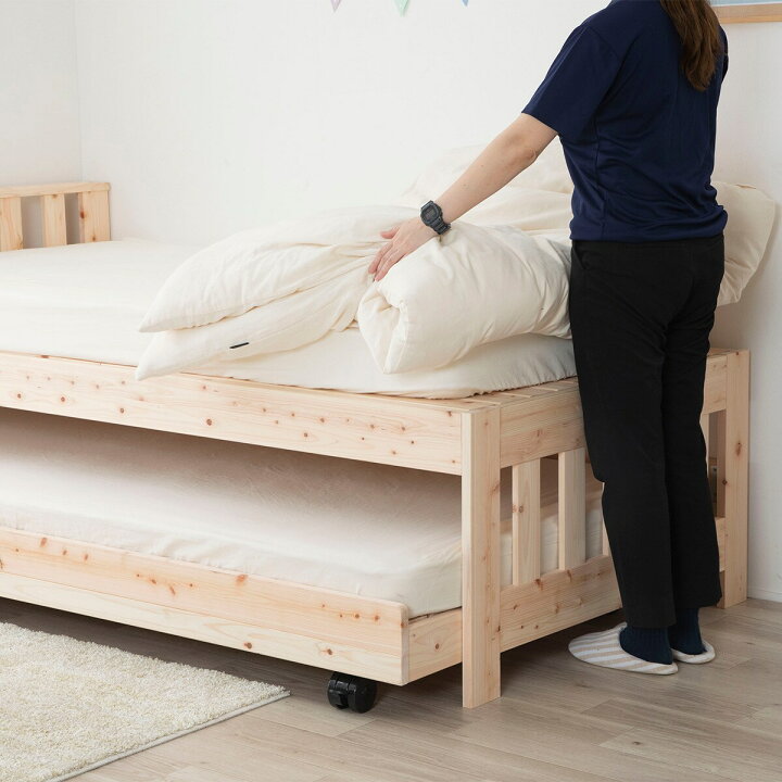 tokimekitokki 様専用】ニトリ木製二段ベッド 引取り限定 （楽天市場 