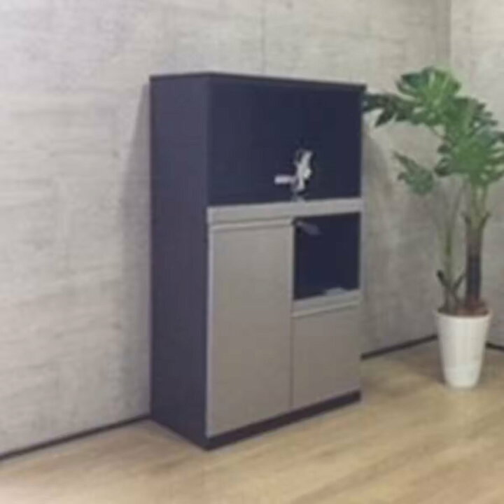 楽天市場】スタイリッシュなレンジ台 (幅70.5cm) 【配送員設置商品 
