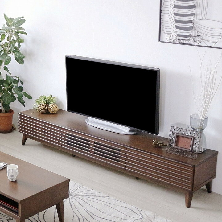 楽天市場】天然木の飾りが魅力のテレビボード200 (WAL) ニトリ 【配送 