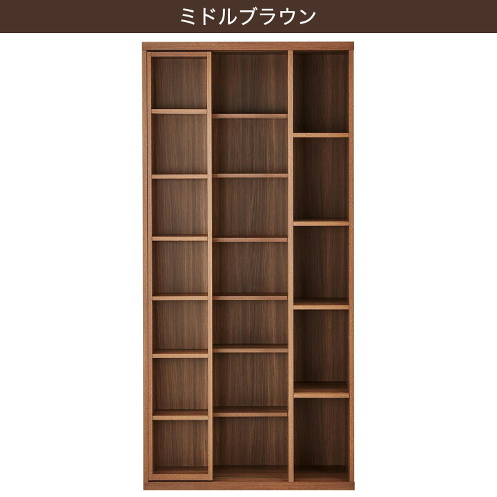 楽天市場】[ﾏﾗｿﾝ期間中ｴﾝﾄﾘｰでP10倍対象商品] [幅85cm] Sスライド本棚 