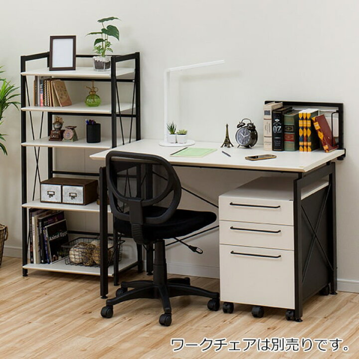 楽天市場】[幅120cm]デスクワゴンシェルフセット (サーヤ) ニトリ 