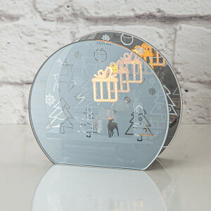 LEDガラスオーナメント(ギフト n5RW)【玄関先迄納品】ニトリ