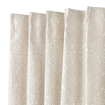 楽天市場 遮光1級 遮熱 遮音ドレープカーテン ダマスク ベージュ 100x0x2 ニトリ 玄関先迄納品 合計金額円以上送料無料対象商品 ニトリ