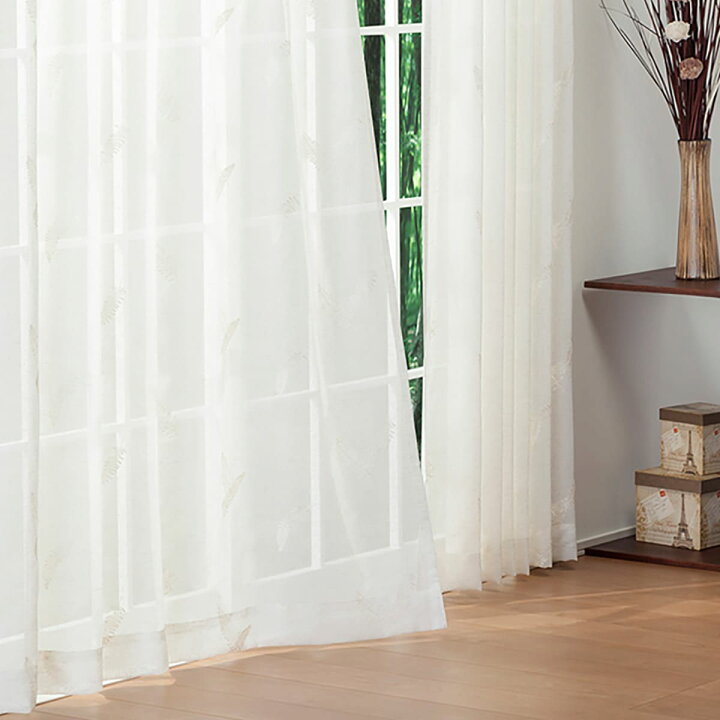 ニトリ レースカーテン かわいい