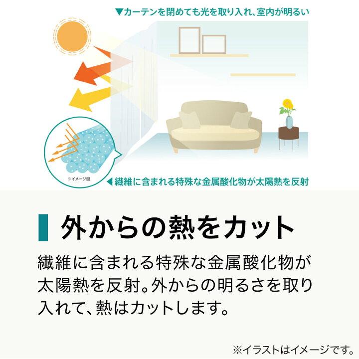楽天市場】遮熱・遮像・ミラーレースカーテン (アラン) ニトリ 【玄関 