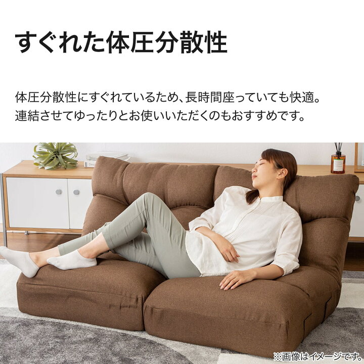 楽天市場】つながるワイドポケットコイル座イス(ロダワイド)【玄関先迄 