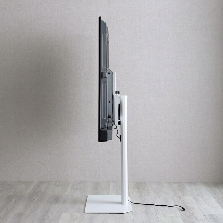 楽天市場】壁寄せテレビスタンド (HTR01 WH) 【玄関先迄納品】 ニトリ 