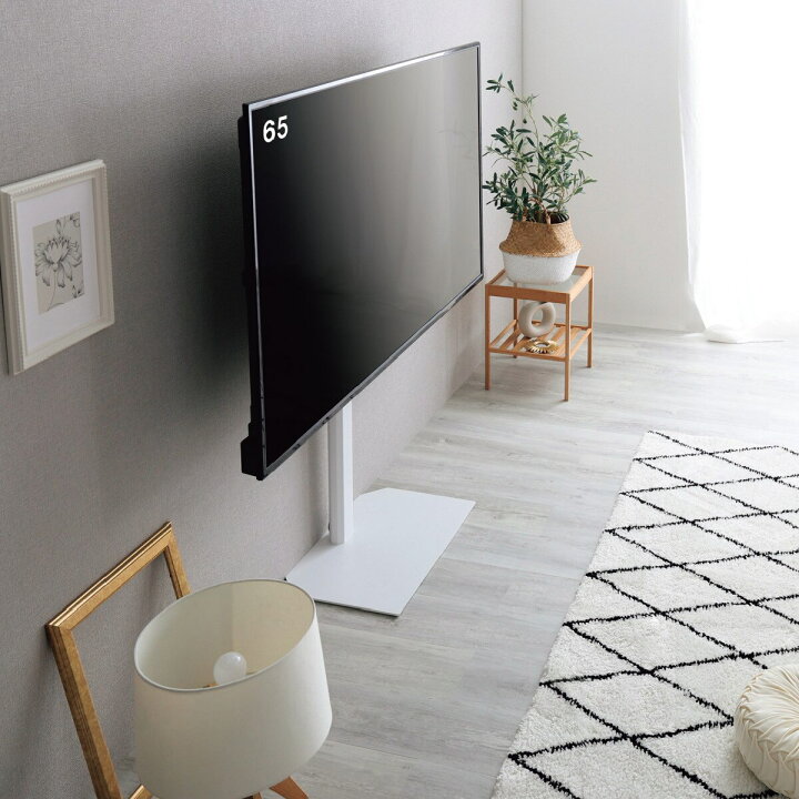 楽天市場】壁寄せテレビスタンド (HTR01 WH) 【玄関先迄納品】 ニトリ 