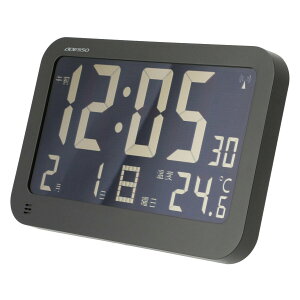 デジタル電波置き掛け時計 ニトリ 【玄関先迄納品】
