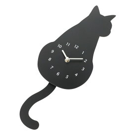 掛け時計 黒猫 ニトリ 【玄関先迄納品】
