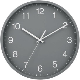 静音秒針 掛け置き兼用時計 (SW 直径31cm グレー 001TG) ニトリ 【玄関先迄納品】