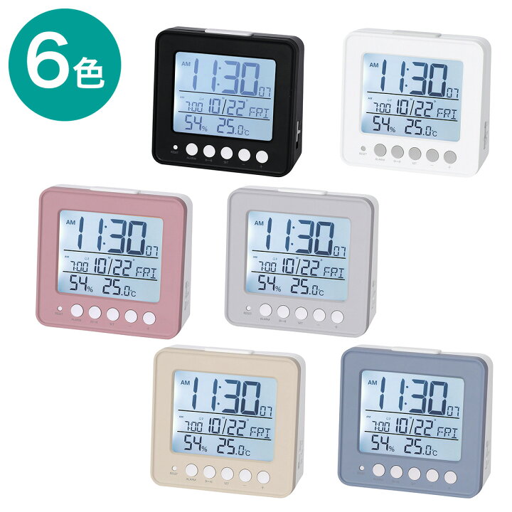 楽天市場】電波デジタル置時計(003SL) 【玄関先迄納品】 ニトリ 