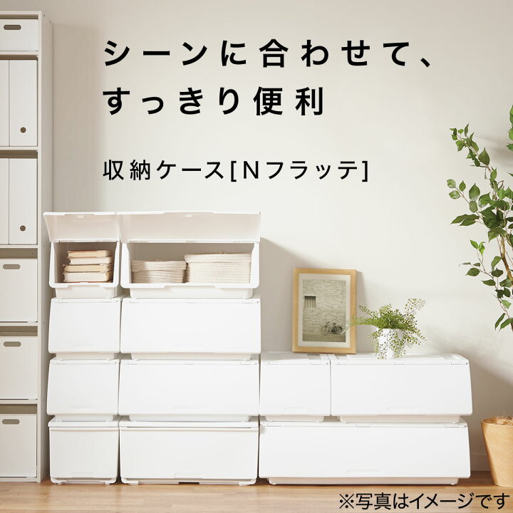 楽天市場】〔エントリーで全商品P5倍〕収納ケース Nフラッテ 引き出し 