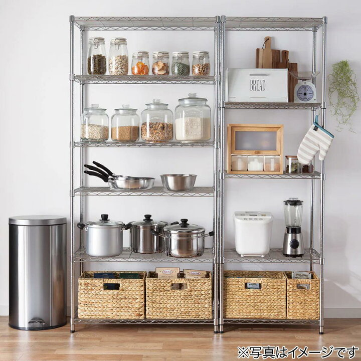 楽天市場 幅85cm スチールラック Custom幅85cm 3段 ニトリ 玄関先迄納品 1年保証 スチールシェルフ ラック 棚 合計金額円以上送料無料対象商品 ニトリ