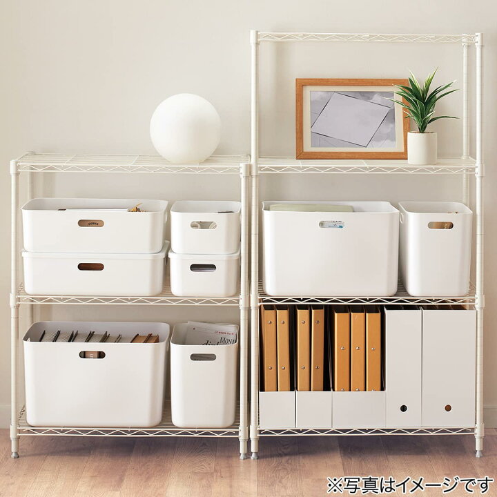 楽天市場】[幅64.5cm]スチールラックSTANDARD 4段 (D) スチール 