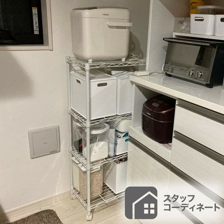 楽天市場】[幅84.5cm]スチールラックSTANDARD 4段 (D) 【玄関先迄納品 