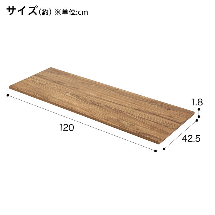楽天市場】[幅120cm] Nクリック ボックス 2段 専用天板 レギュラー 