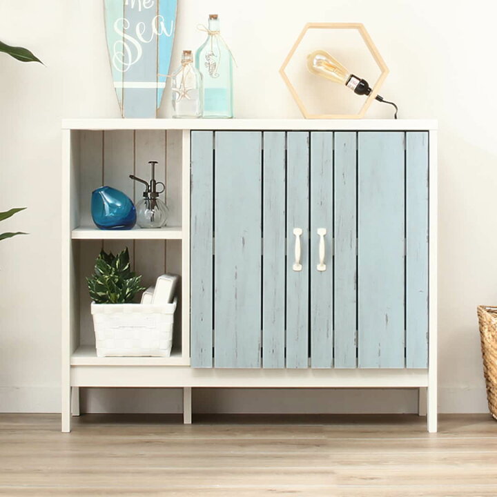 楽天市場 エントリーでp5 幅86cm キャビネット マリーナ 7085d Ww Bl ニトリ 玄関先迄納品 1年保証 合計金額円以上送料無料対象商品 ニトリ