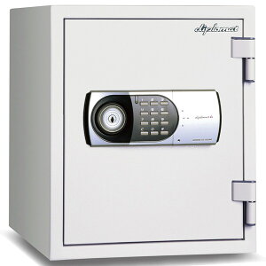 ダブルドア 耐火金庫(ホワイト) ニトリ メーカー直送・送料無料