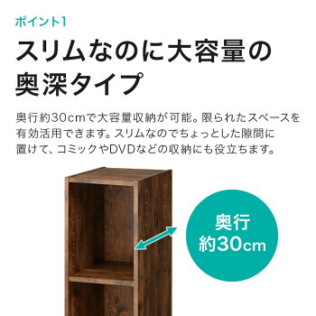 楽天市場 幅22 4cm カラーボックス カラーボックス本体 収納ボックス スリム カラーボックス Nカラボ スリム3段シンプル ナチュラルテイスト ブラウン ホワイト ボックス収納 Box 収納 本棚 3段 三段ボックス 縦置き 横置き ニトリ 玄関先迄納品 1年保証 ニトリ