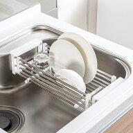 【期間限定価格：7/30まで】抗菌スライドバスケット (40~65cm H504) 【玄関先迄納品】 ニトリ