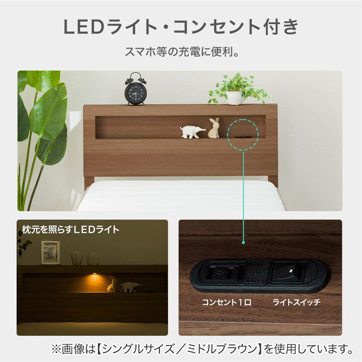 楽天市場】すのこベッドフレームマットレスセット(ヘンリック KD/N 