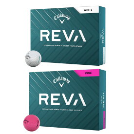レディース キャロウェイ REVA ゴルフボール 1ダース 12球入り ウィメンズ